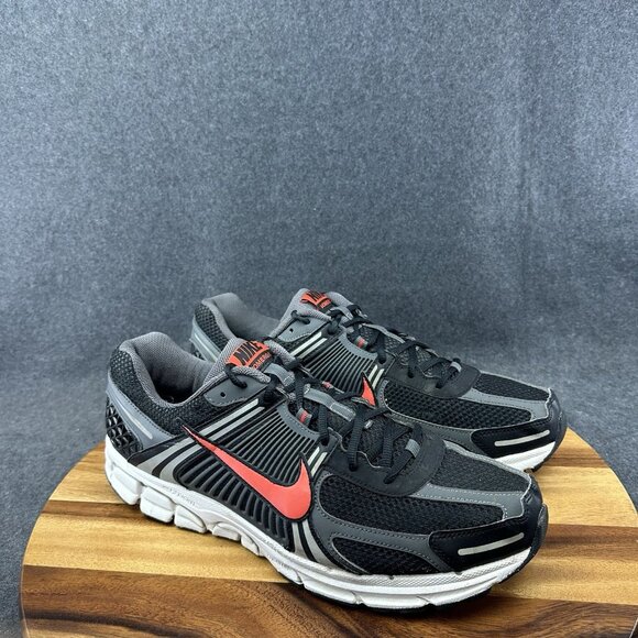 Nike Air Zoom Vomero 5 Black Picante Red Iron Grey FB9149-001 Men's Size 15 - Picture 2 of 12